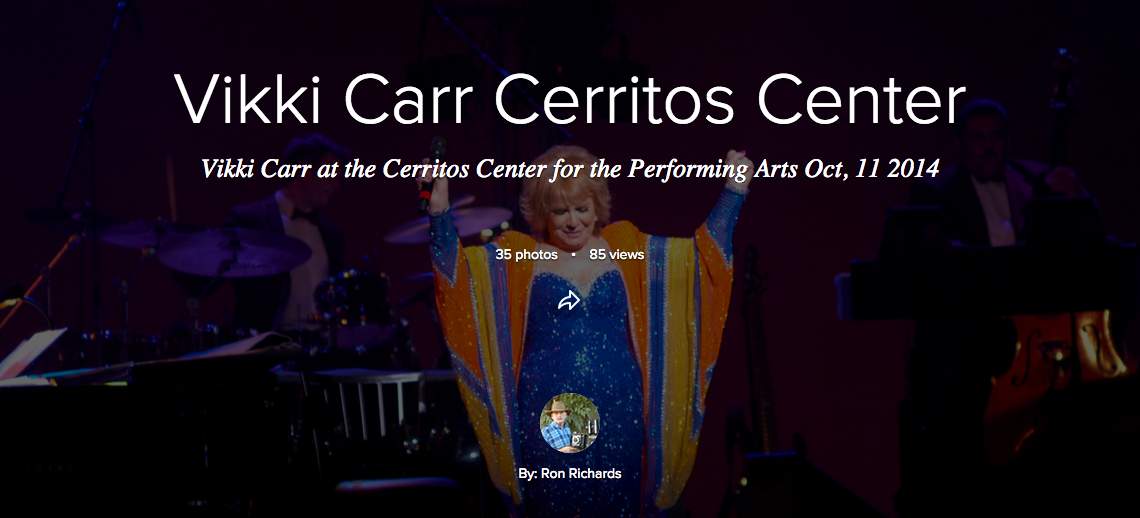 Vikki Carr Meet and Greet Cerritos Center